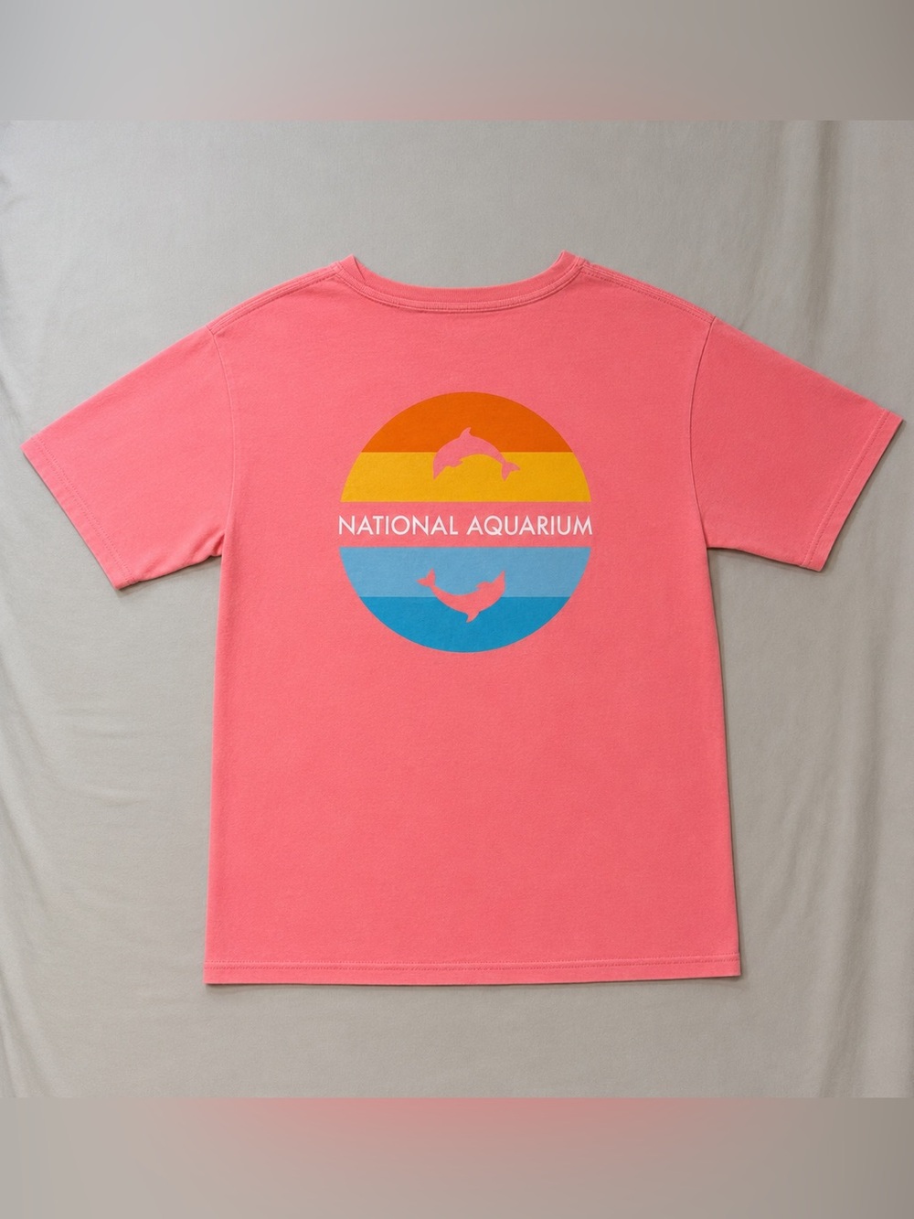 Neon National Aquarium Baltimore MD T-Shirt Top Men’s Women’s Medium Trip Vaca